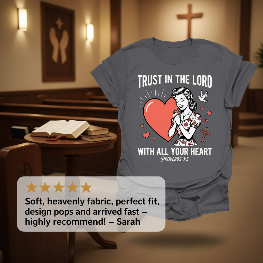 Trust In The Lord T-Shirt_review_5star
