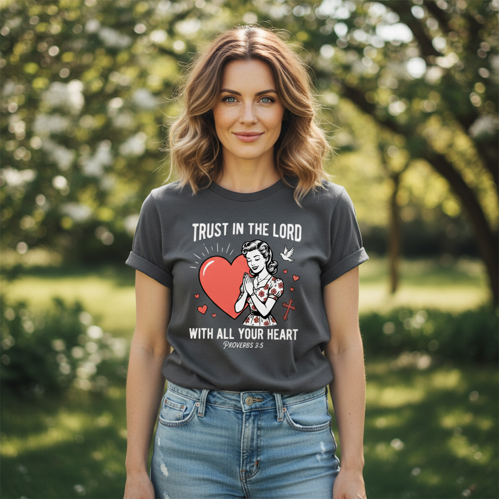 Trust In The Lord T-Shirt_dual_model_life