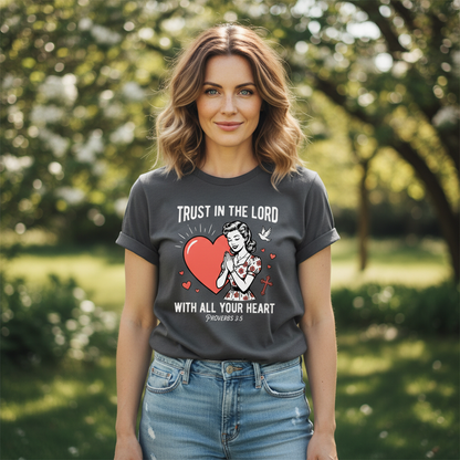 Trust In The Lord T-Shirt_dual_model_life