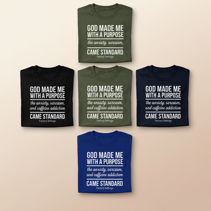 Factory Settings Faith T-Shirt_6color_grid