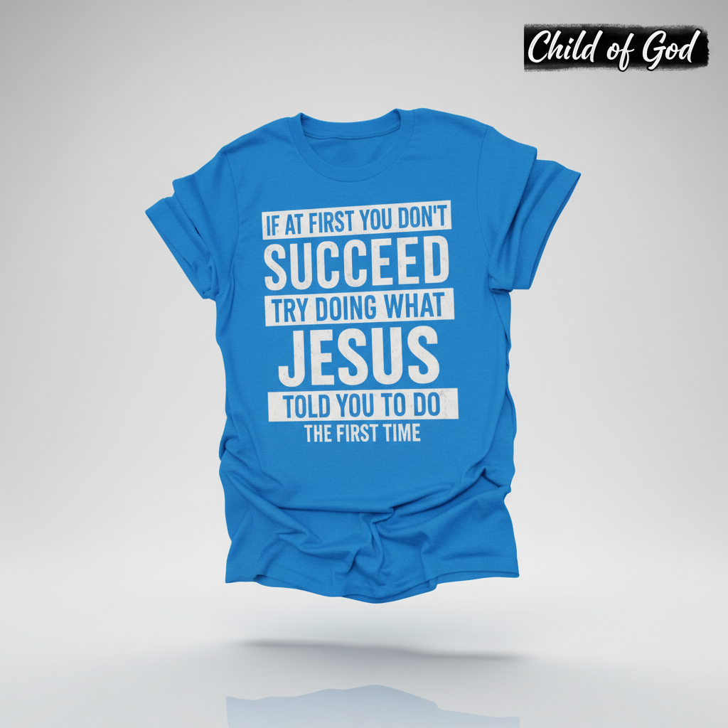 Do What Jesus Said T-Shirt_3d_float
