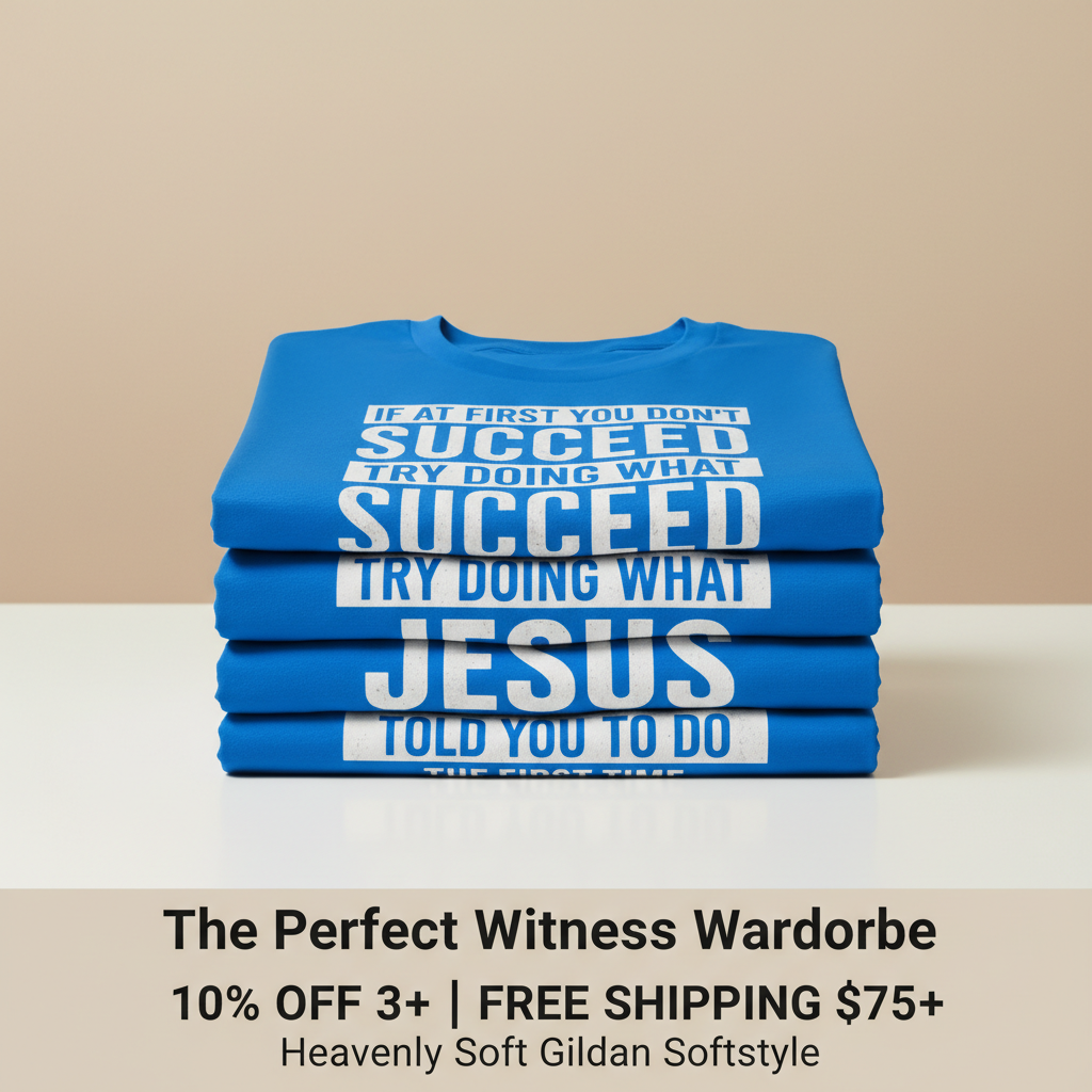 Do What Jesus Said T-Shirt_stacked_promotion