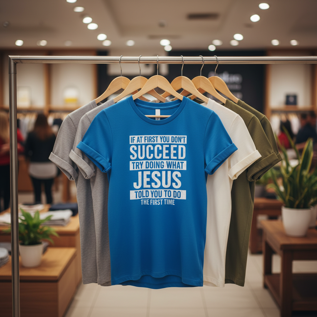 Do What Jesus Said T-Shirt_boutique_rack