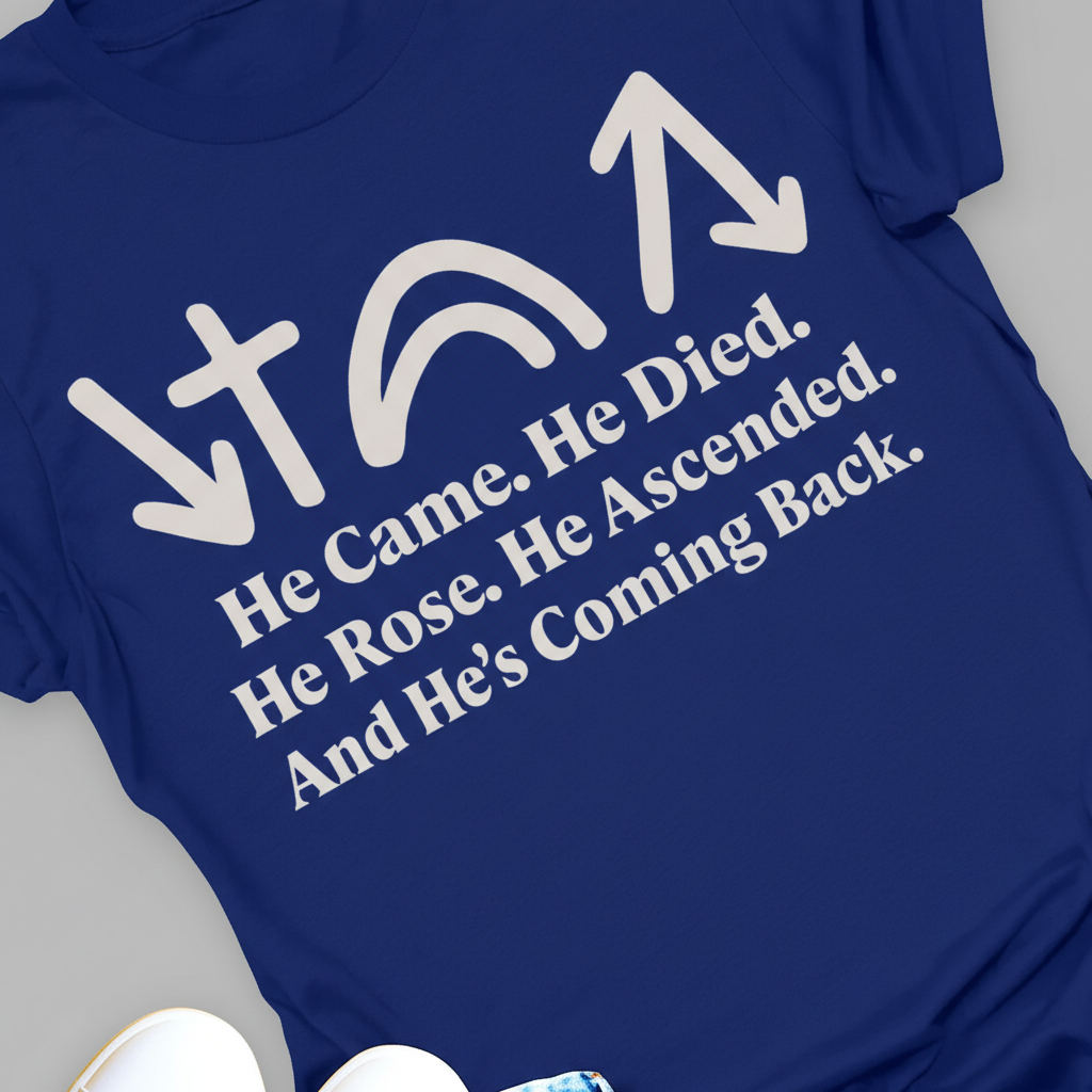 He’s Coming Back T-Shirt_extreme_za