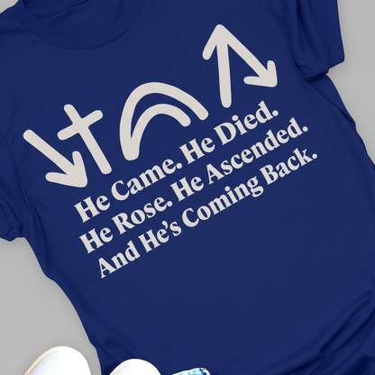 He’s Coming Back T-Shirt_extreme_za