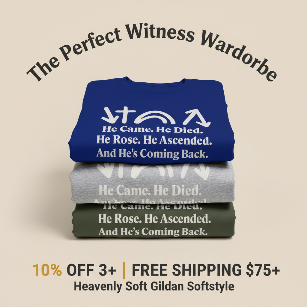 He’s Coming Back T-Shirt_stacked_promotion
