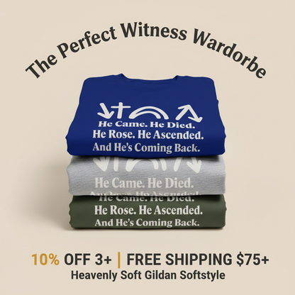 He’s Coming Back T-Shirt_stacked_promotion