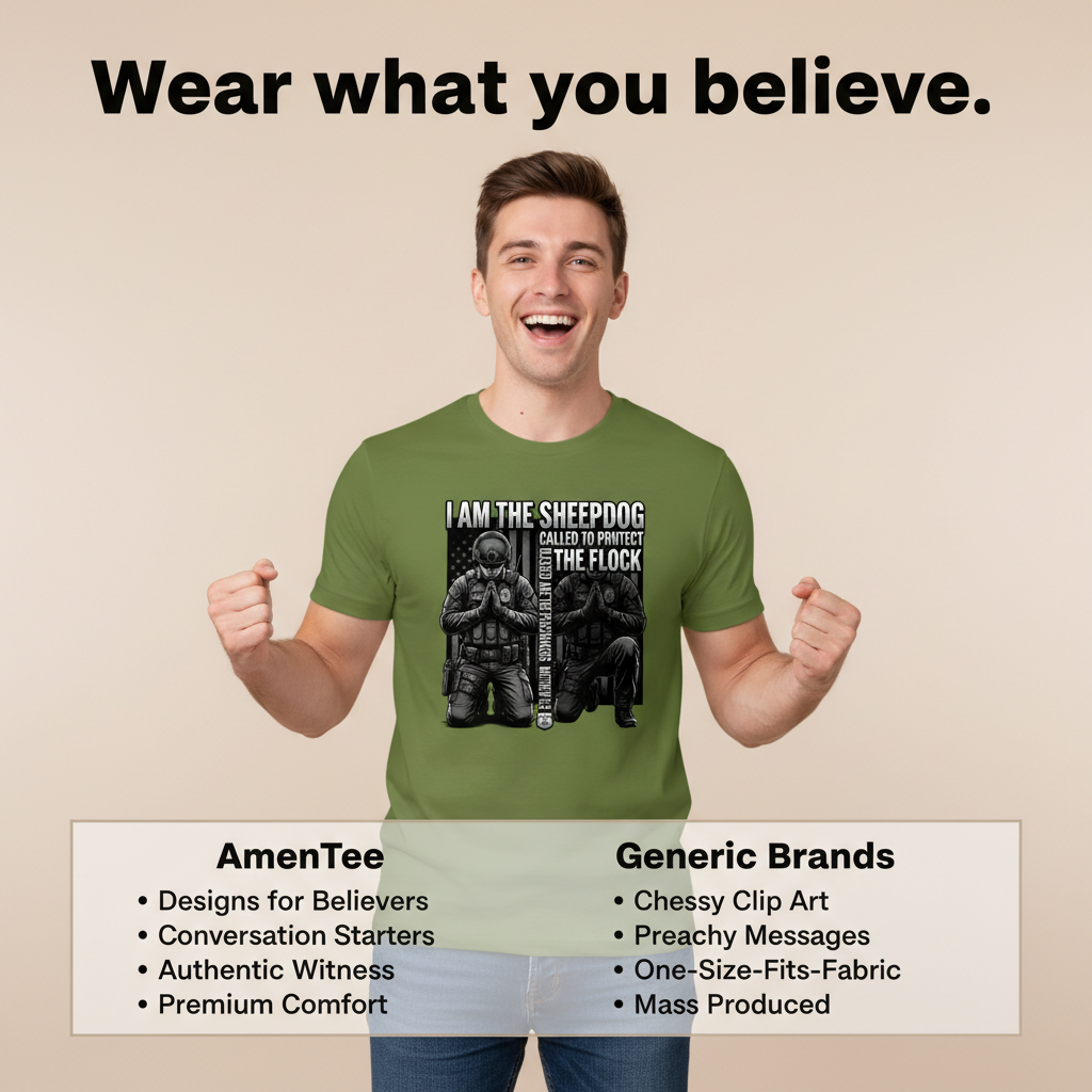 Sheepdog Protector T-Shirt_product_table