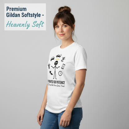 I Prayed for Patience T-Shirt__benefit