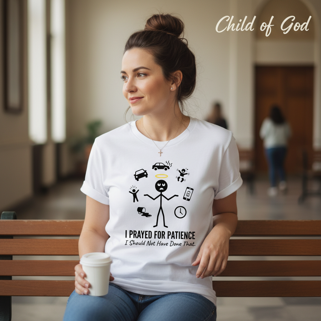 I Prayed for Patience T-Shirt__lifestyle