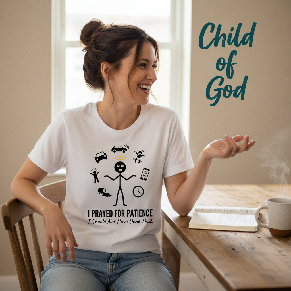 I Prayed for Patience T-Shirt__use
