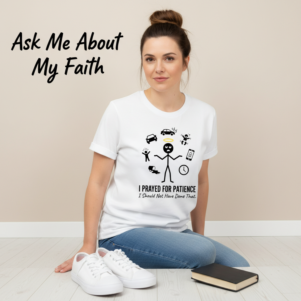 I Prayed for Patience T-Shirt__pair