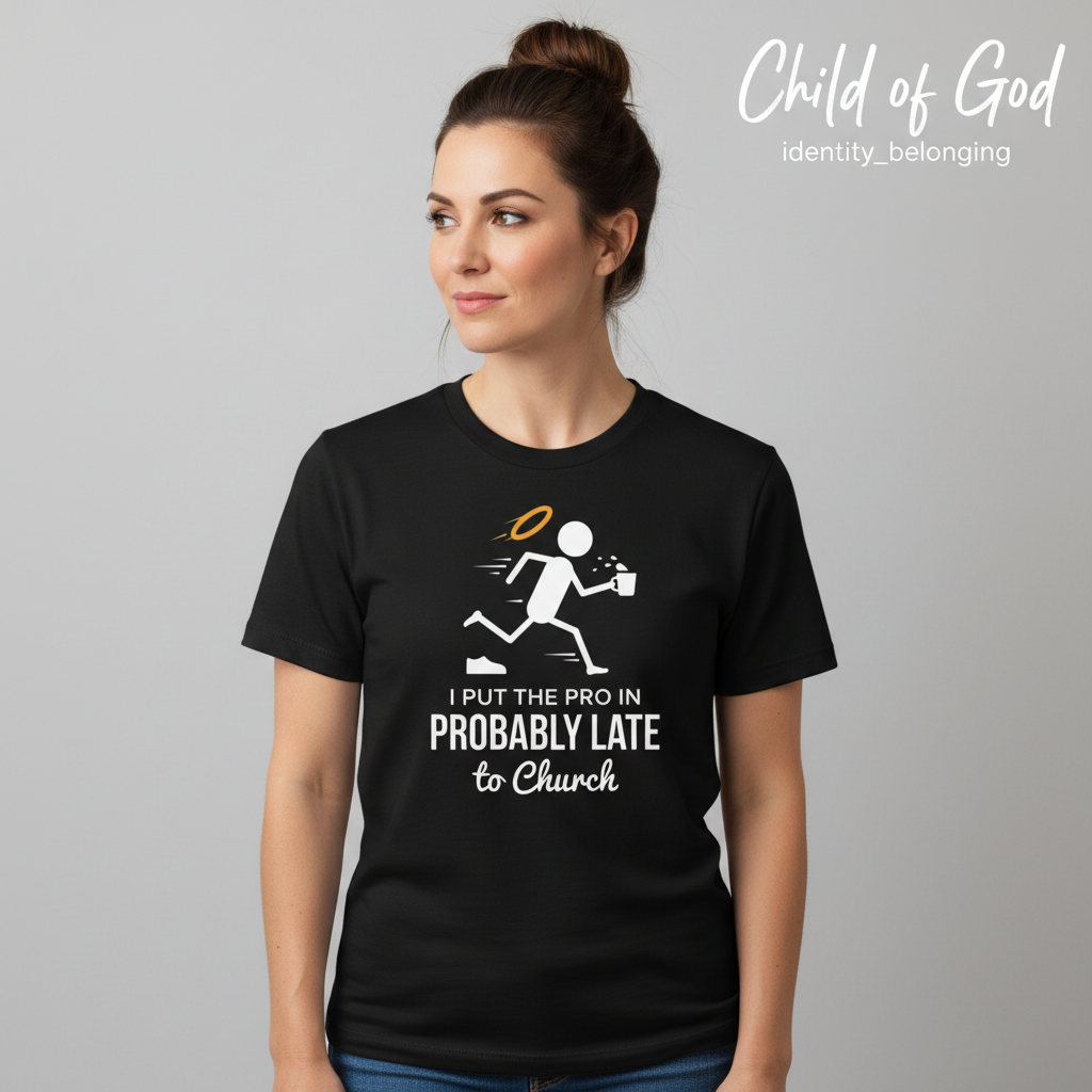 Probably Late to Church T-Shirt__hero