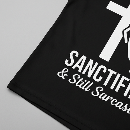 Sanctified & Still Sarcastic T-Shirt__detail