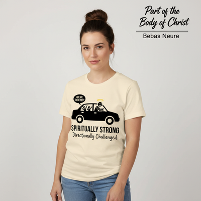 Spiritually Strong Travel Humor T-Shirt__hero