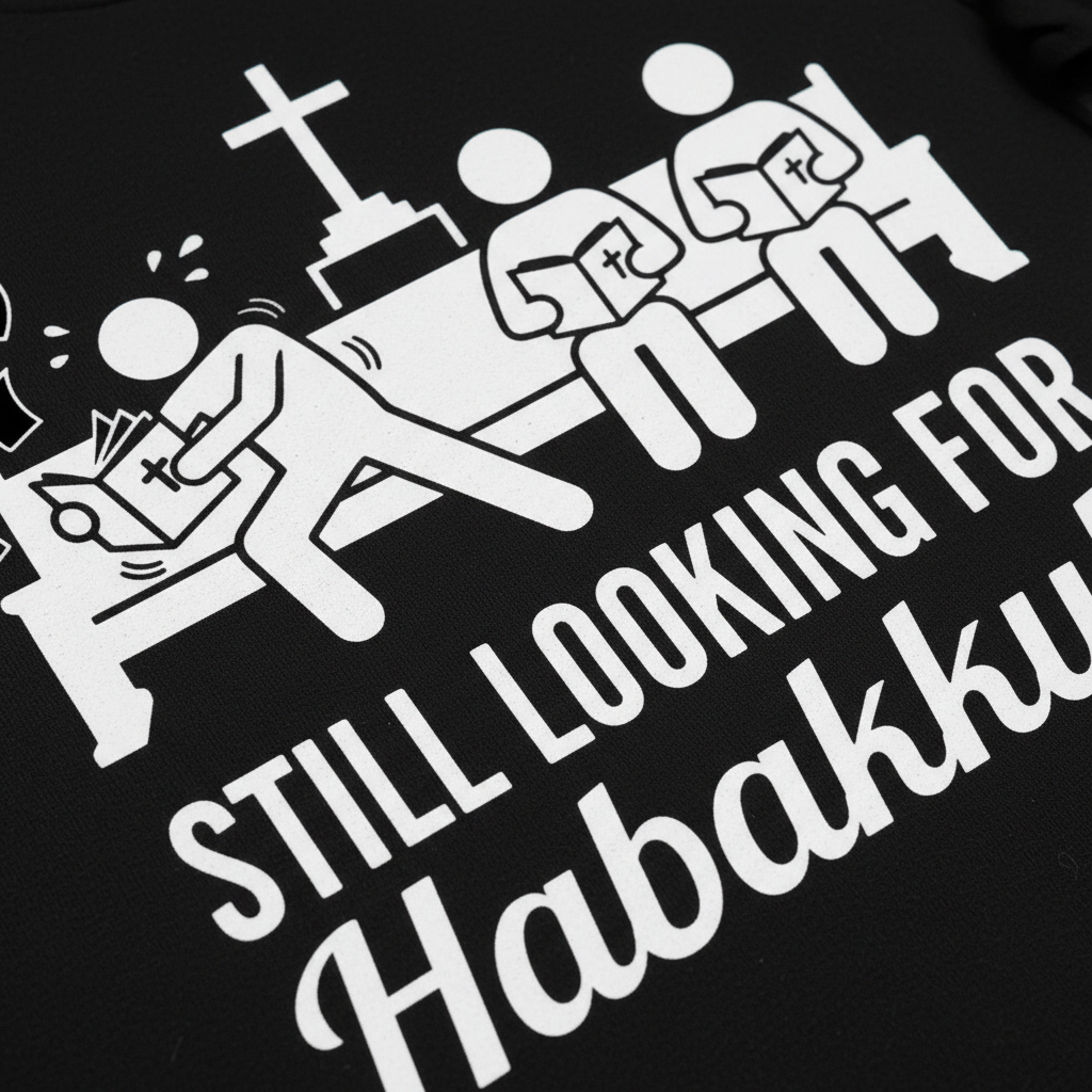 Still Looking for Habakkuk T-Shirt__detail