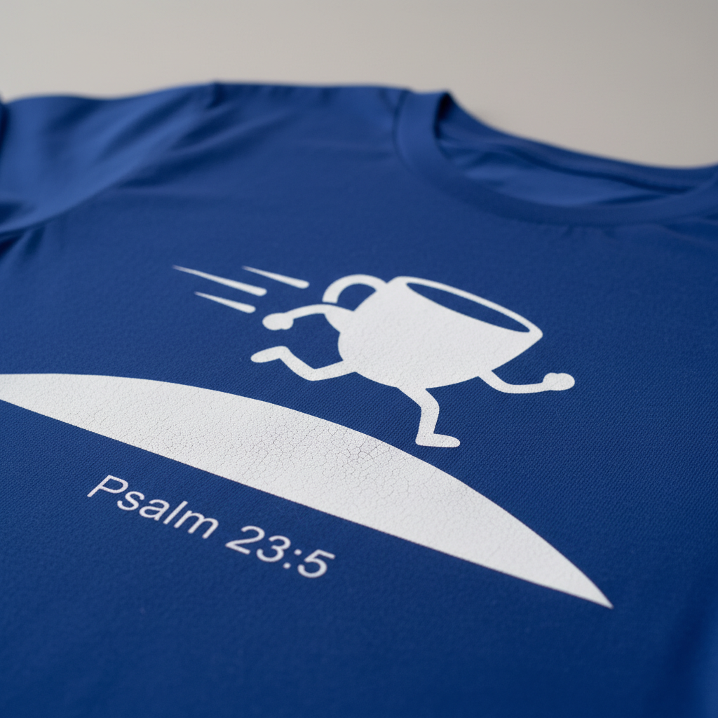 Overflowing Blessings Run T-Shirt__detail
