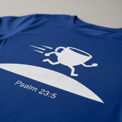 Overflowing Blessings Run T-Shirt__detail