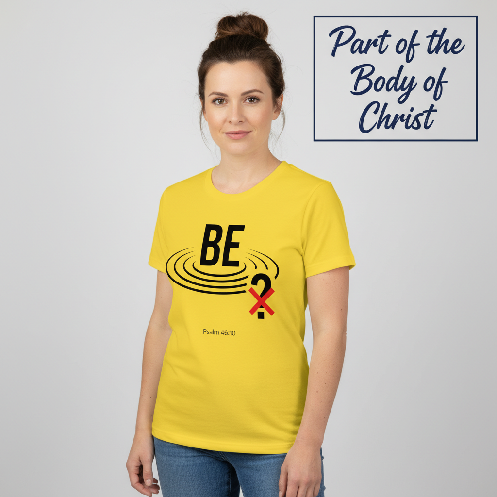 Be Still Scripture T-Shirt__hero