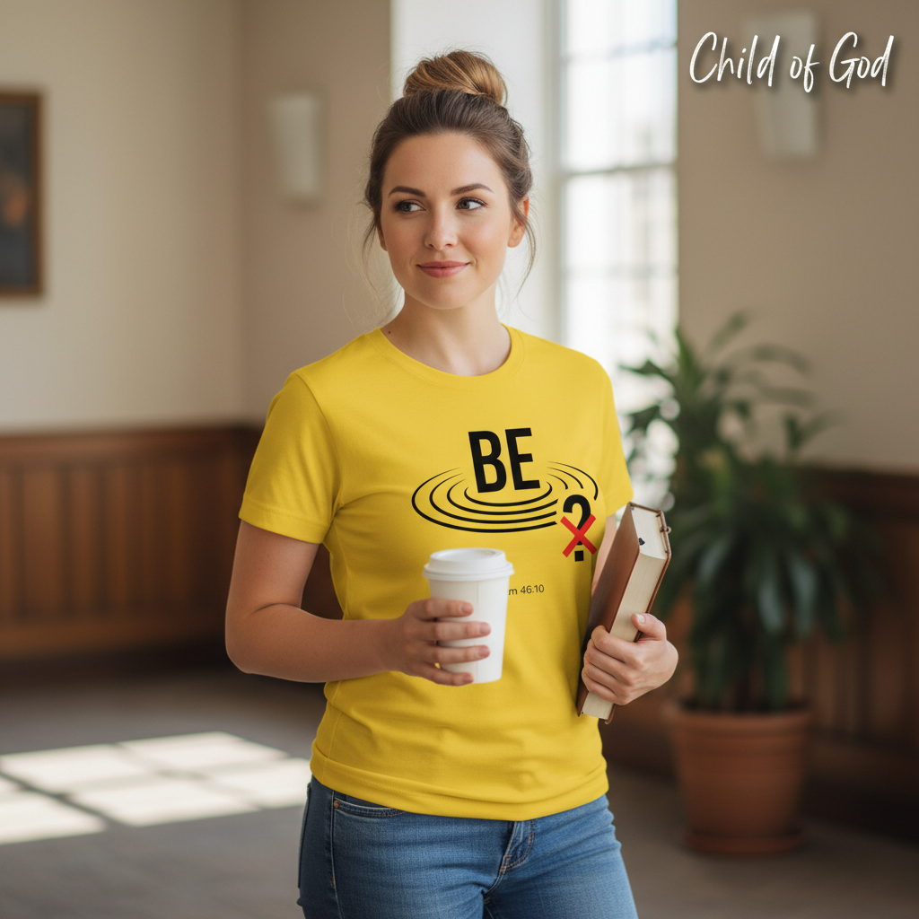 Be Still Scripture T-Shirt__lifestyle