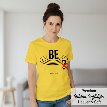 Be Still Scripture T-Shirt__space