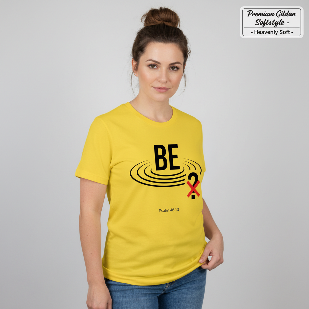 Be Still Scripture T-Shirt__benefit