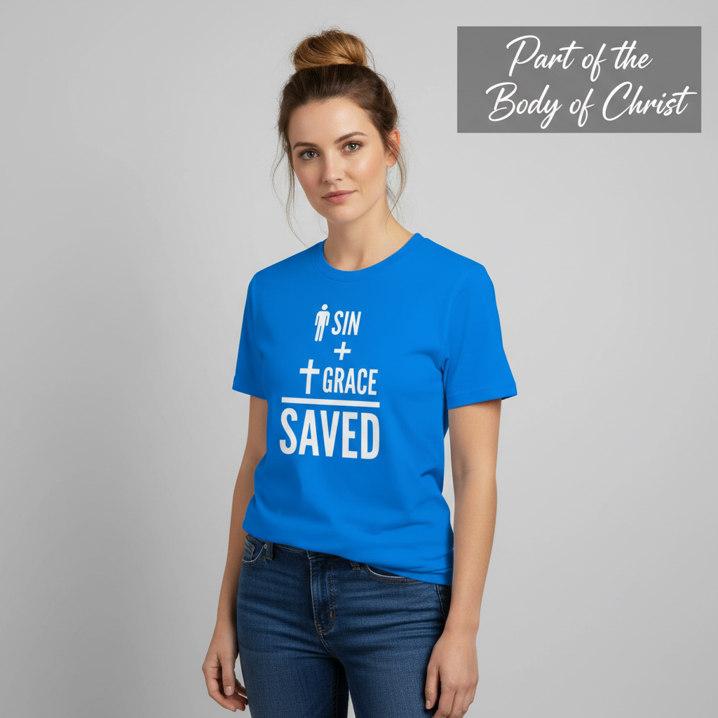 Sin + Grace = Saved T-Shirt__hero