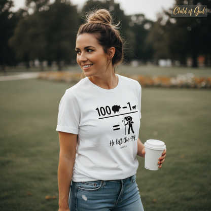 He Left the 99 T-Shirt__lifestyle