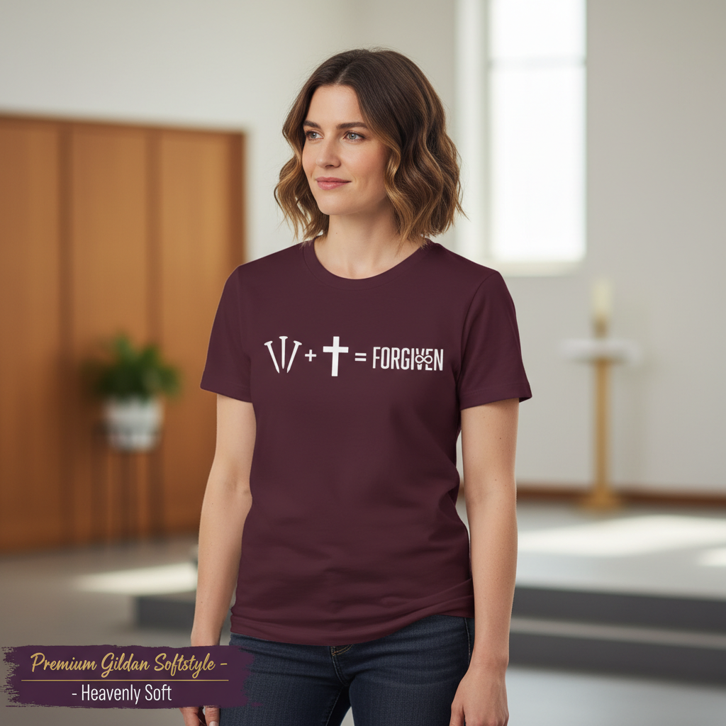 Forgiven Equation T-Shirt__space