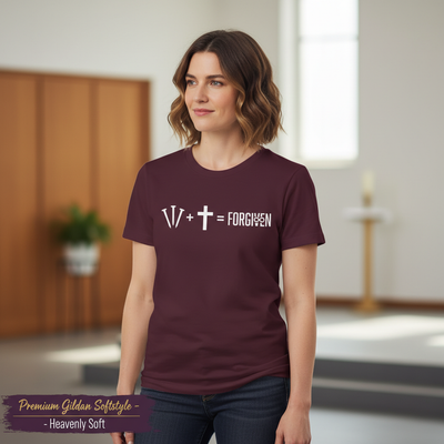 Forgiven Equation T-Shirt__space