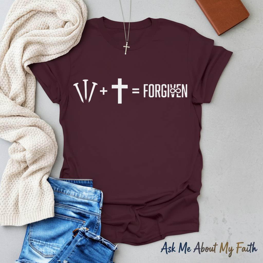 Forgiven Equation T-Shirt__pair