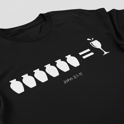 Water-to-Wine Miracle T-Shirt__detail