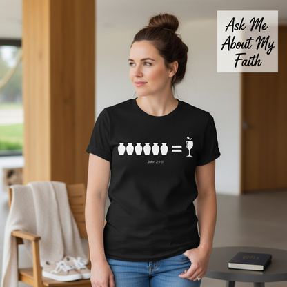 Water-to-Wine Miracle T-Shirt__pair