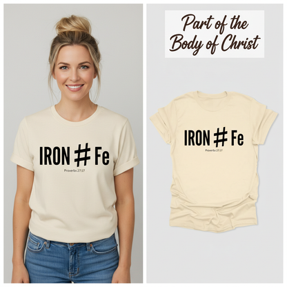 Iron Sharpens Iron T-Shirt_model_flat