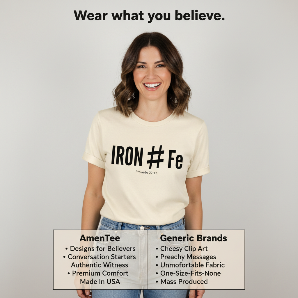 Iron Sharpens Iron T-Shirt_product_table