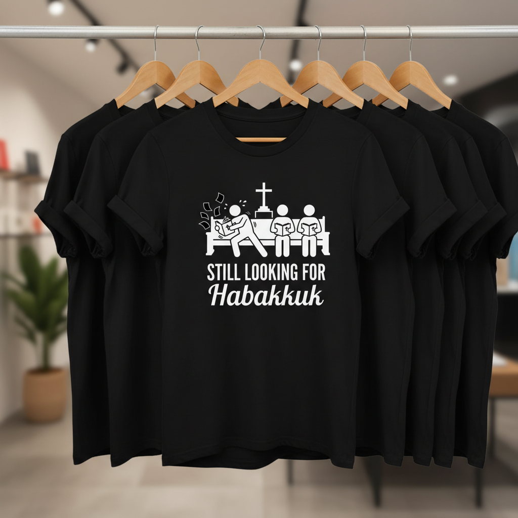 Still Looking for Habakkuk T-Shirt_boutique_rack