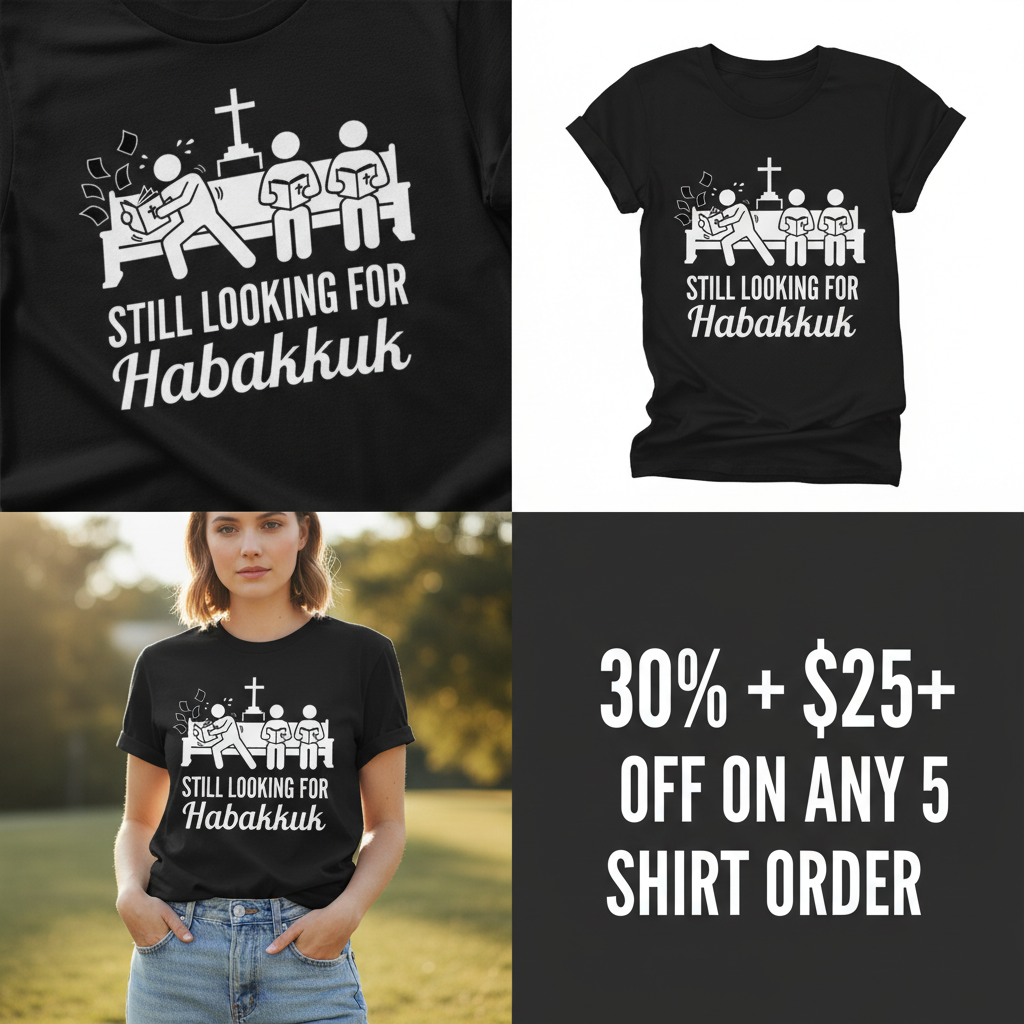 Still Looking for Habakkuk T-Shirt_4_panel
