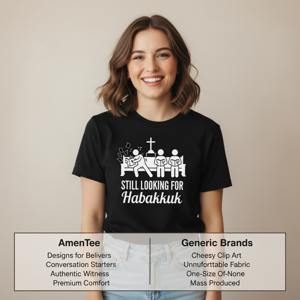 Still Looking for Habakkuk T-Shirt_product_table