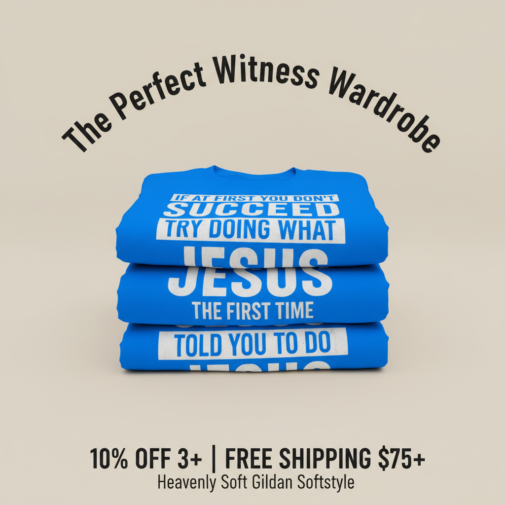 Do What Jesus Said T-Shirt_stacked_promotion