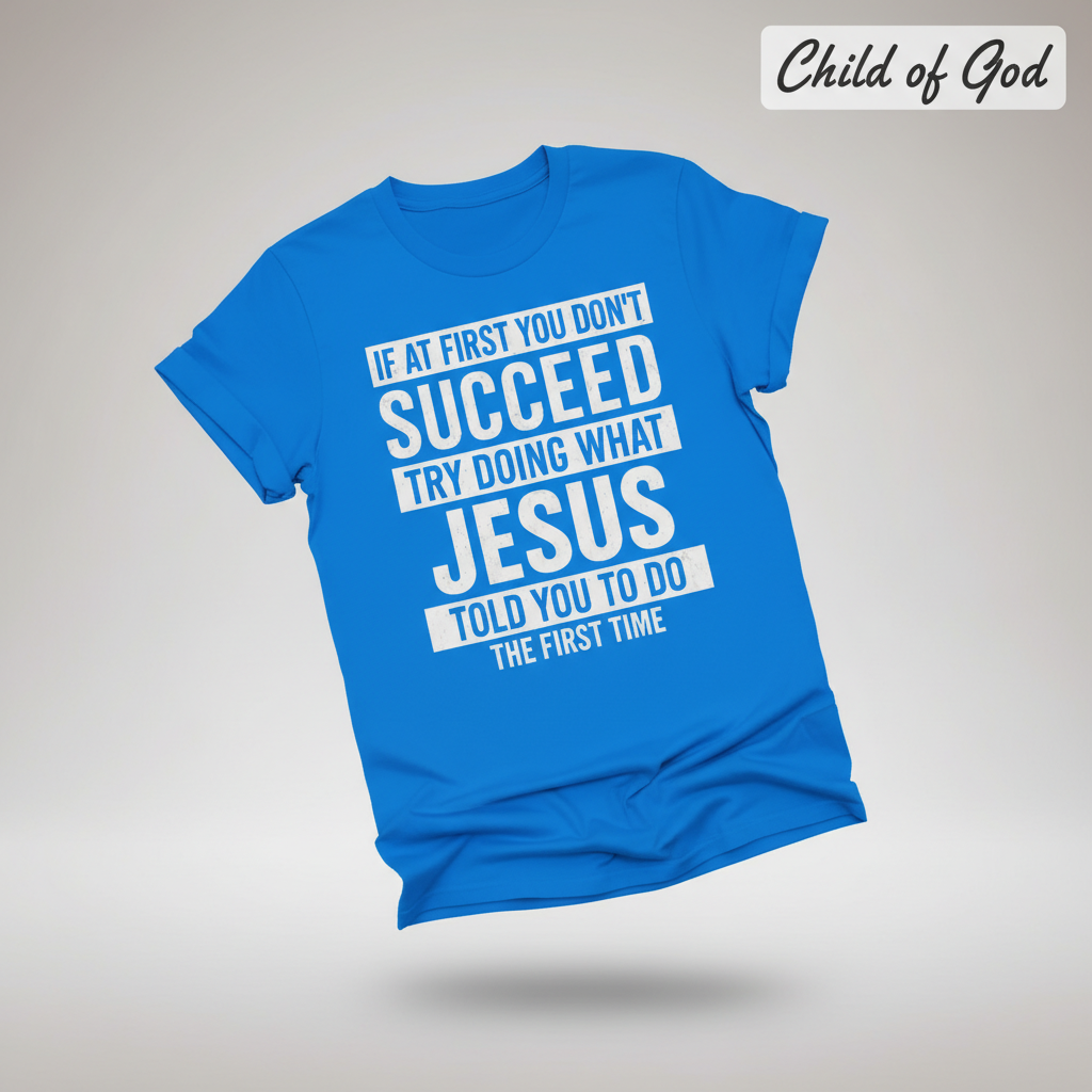 Do What Jesus Said T-Shirt_3d_float