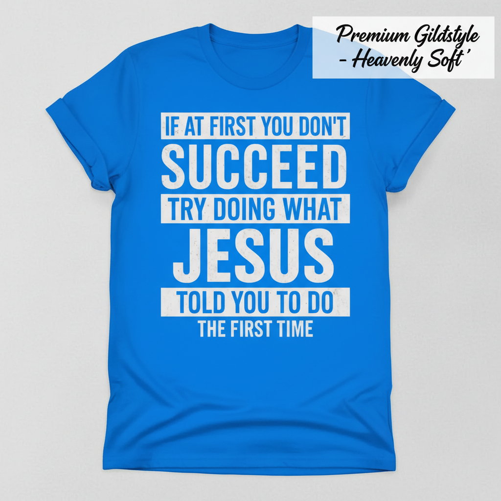 Do What Jesus Said T-Shirt_clean