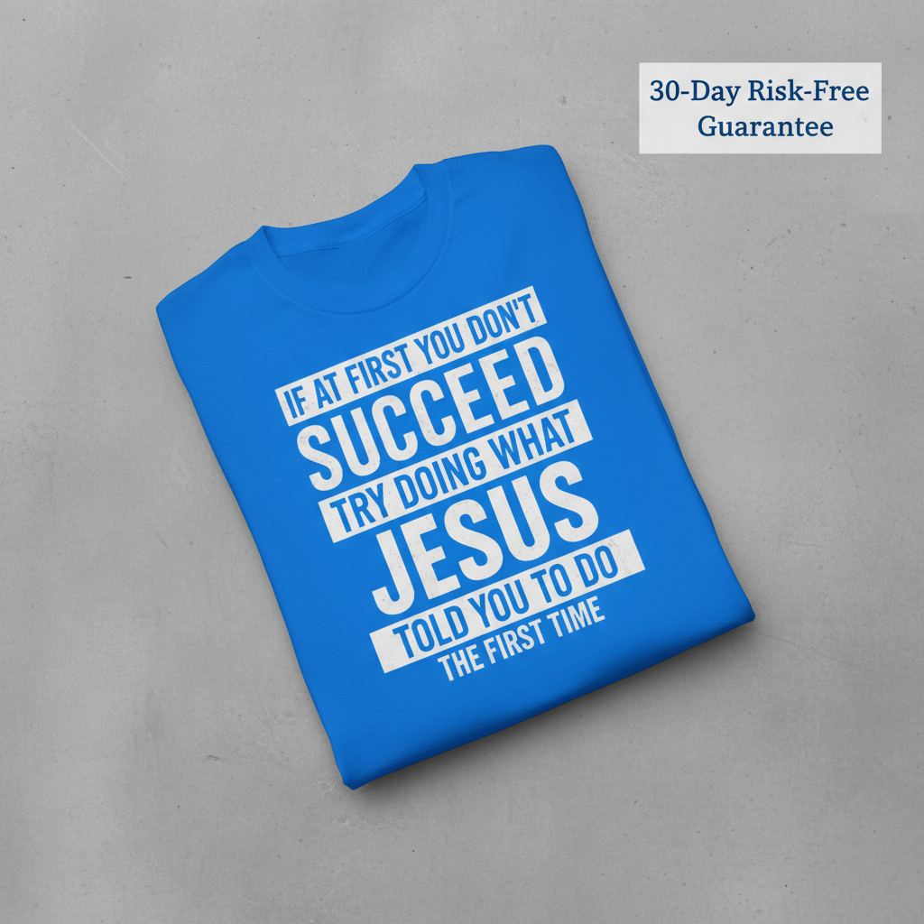 Do What Jesus Said T-Shirt_fold_tilt