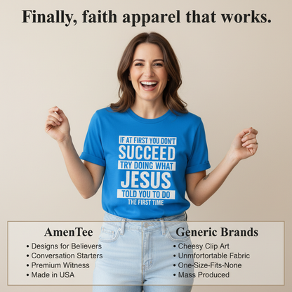 Do What Jesus Said T-Shirt_product_table