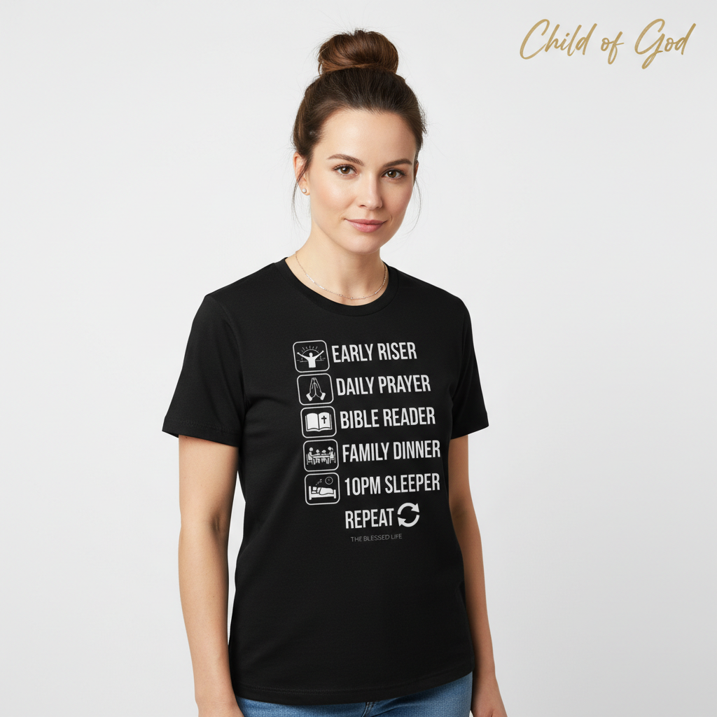 The Blessed Life Routine T-Shirt__hero