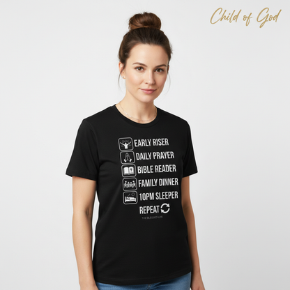 The Blessed Life Routine T-Shirt__hero