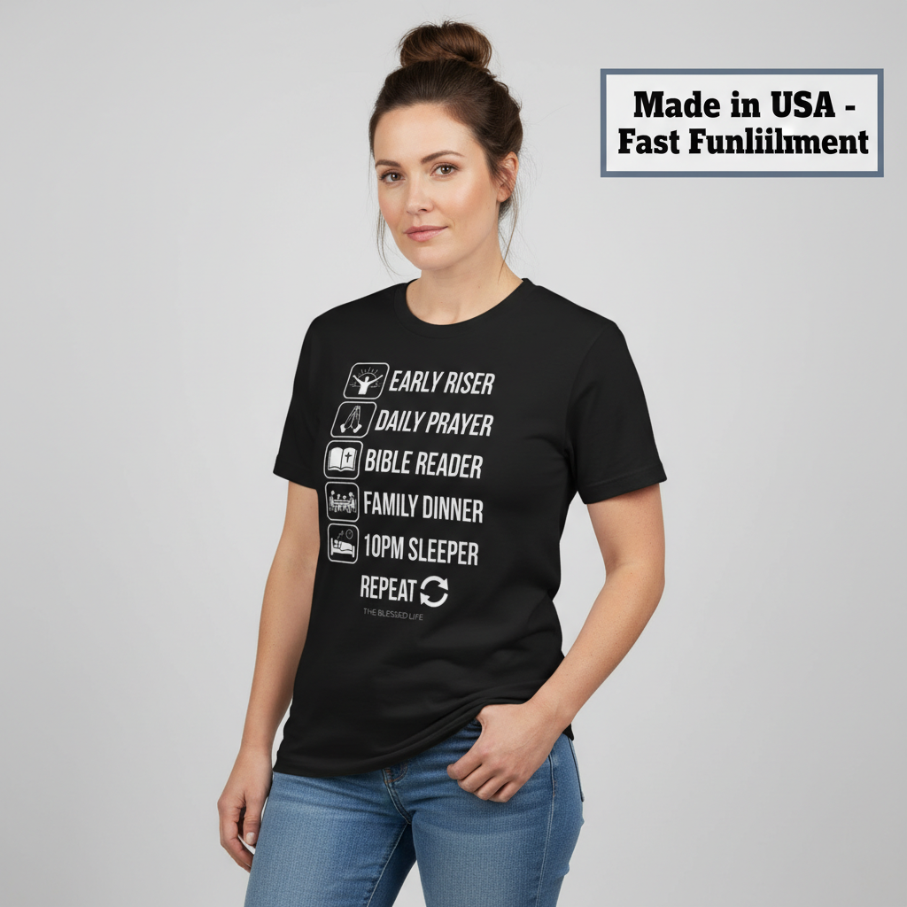 The Blessed Life Routine T-Shirt__benefit