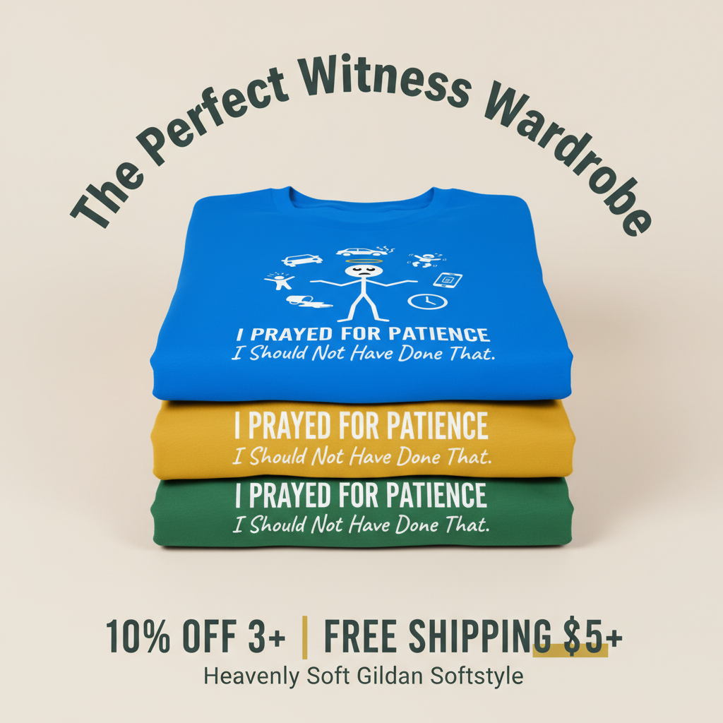 I Prayed for Patience T-Shirt_stacked_promotion