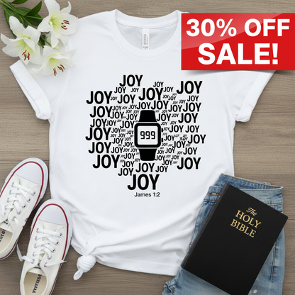 Count It All Joy T-Shirt_triple_model