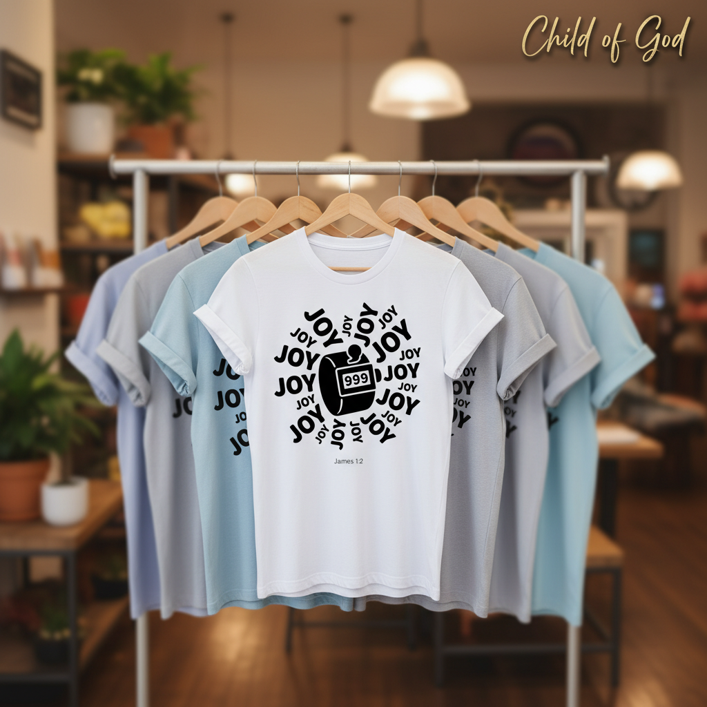 Count It All Joy T-Shirt_boutique_rack