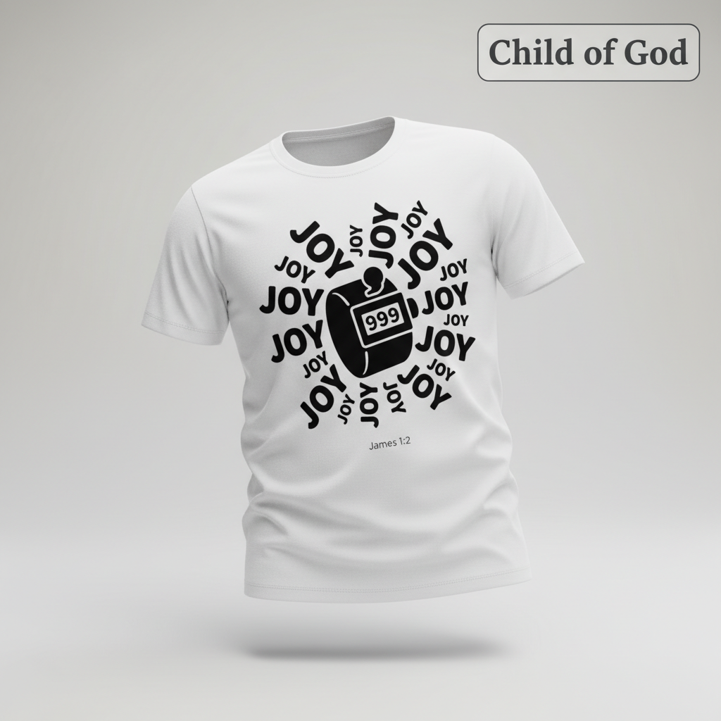 Count It All Joy T-Shirt_3d_float
